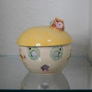 Pot 3 en 1 en faïence, poterie bellecomtelle création artisanale de Haute-Saône
