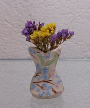Mini vase en faïence émaillé création bellecomtelle poterie artisanale