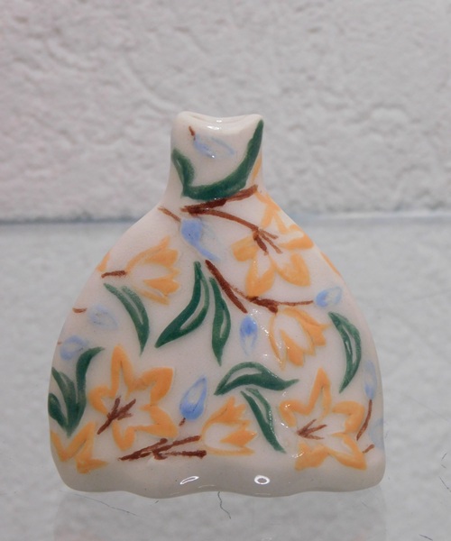 Mini vase en faïence émaillé création bellecomtelle poterie artisanale