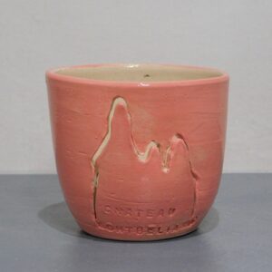 Photophore en céramique, local et emblématique de Franche-Comté. Poterie bellecomtelle création artisanale de Haute-Saône